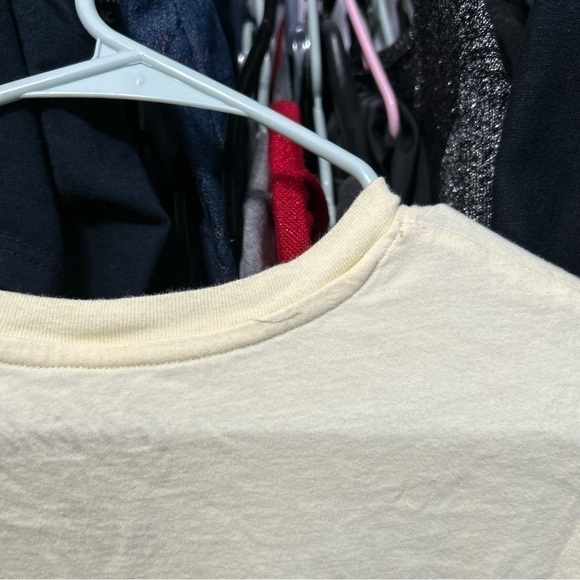 Coca-Cola Yellow Pop Art Cropped Graphic Tshirt Size Medium - "Janie" - Picture 15 of 16